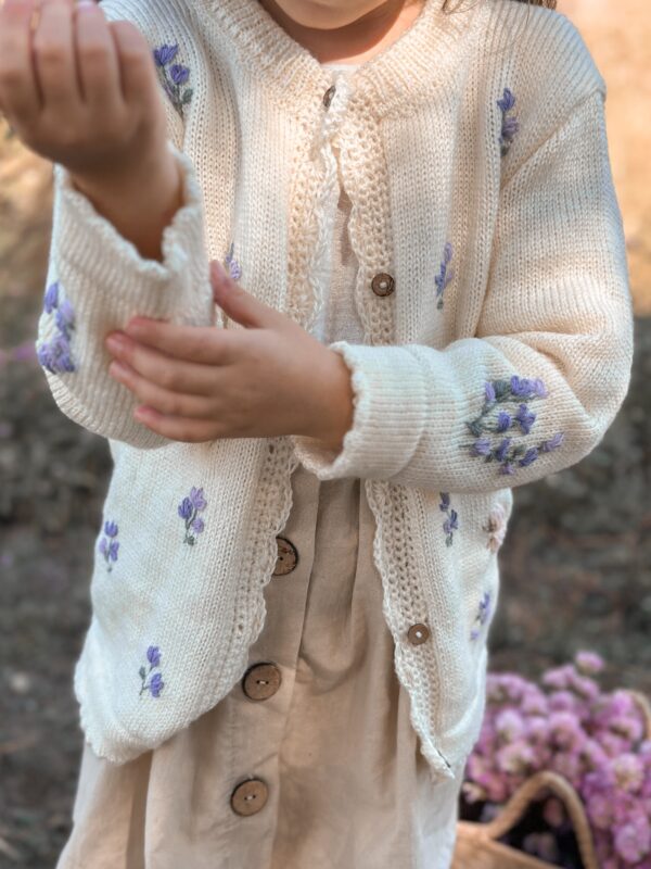 Cárdigan Salvia de Hija - Image 5