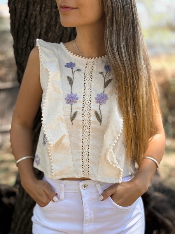 Blusa Jazmín del Cielo Mom - Image 2