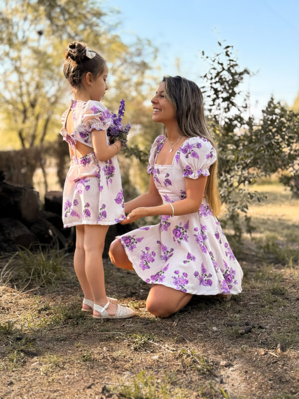 Vestido Violetas Hija - Image 7