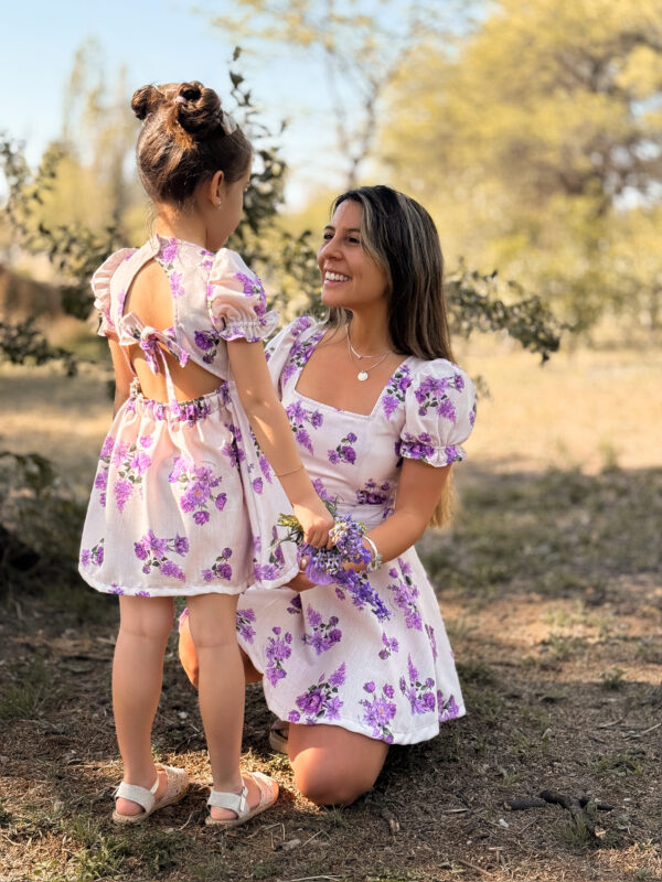 Vestido Violetas Hija - Image 4