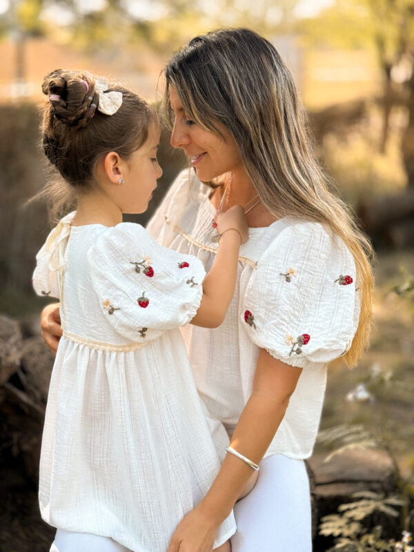 Blusa Fresas Mom