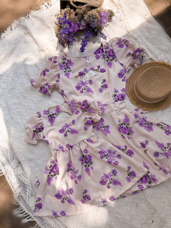 Vestido Violetas Hija - Image 5