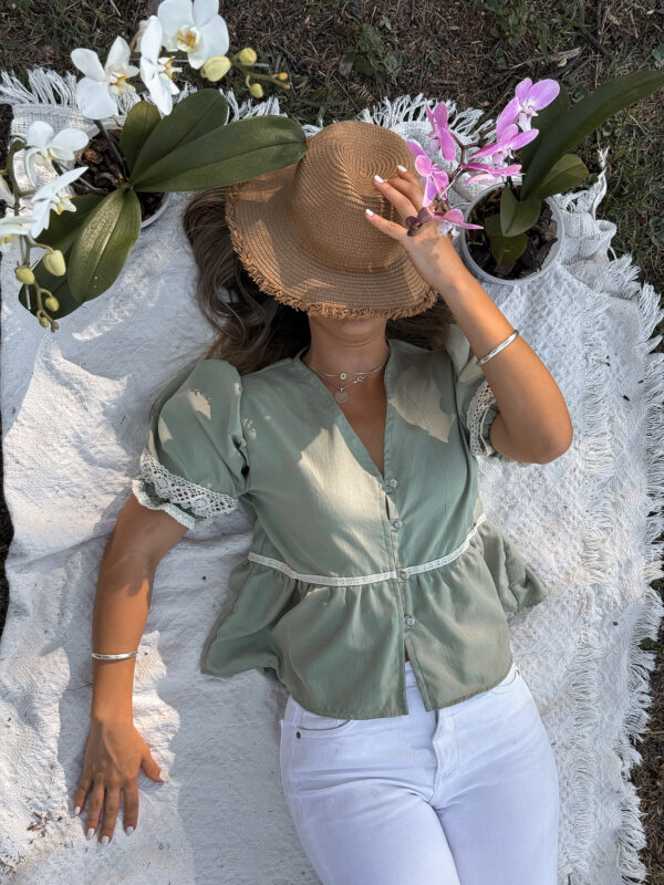 Blusa Pistacho Mom