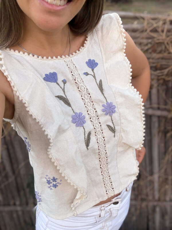 Blusa Jazmín del Cielo Mom - Image 5