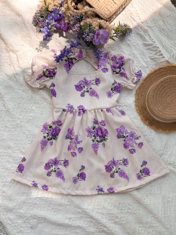 Vestido Violetas Hija - Image 9