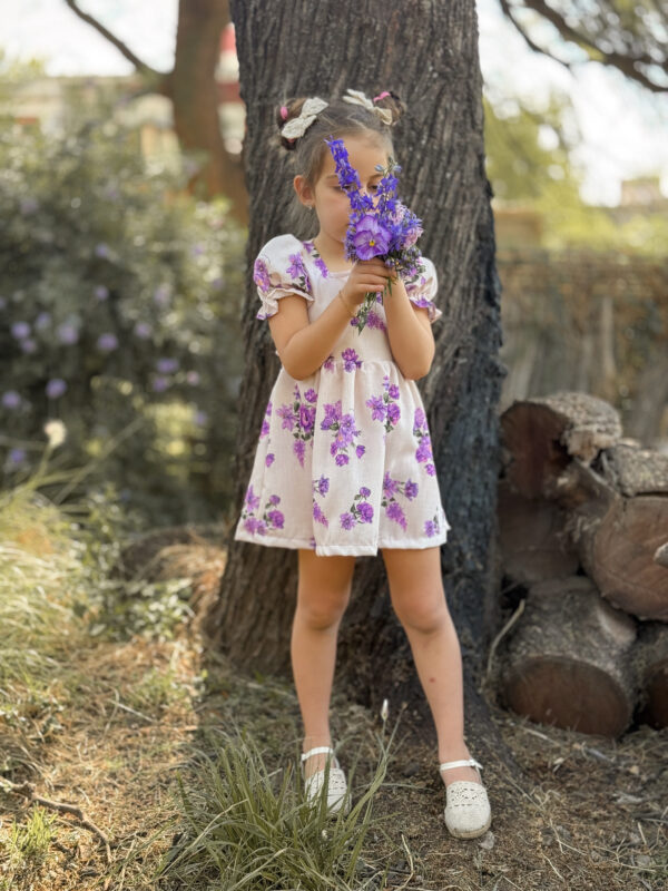 Vestido Violetas Hija - Image 2