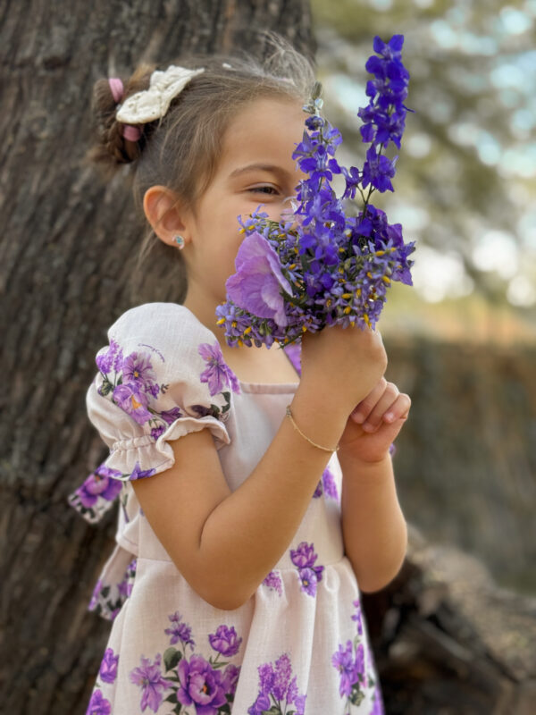 Vestido Violetas Hija - Image 10