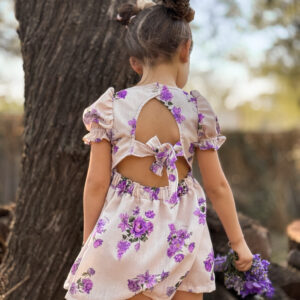 Vestido Violetas Hija