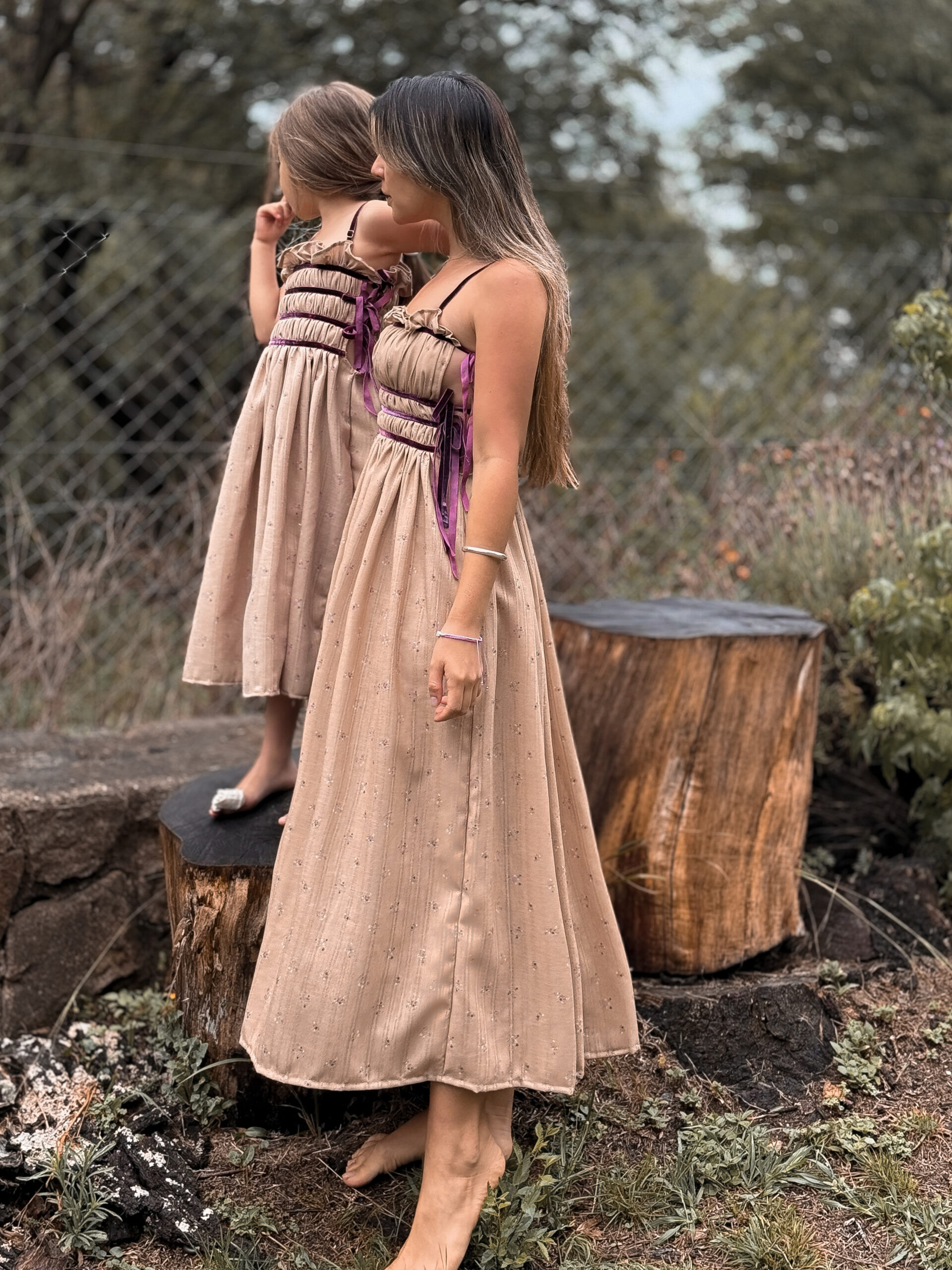 Vestido Orquídea Burgundy de Hija - Image 14