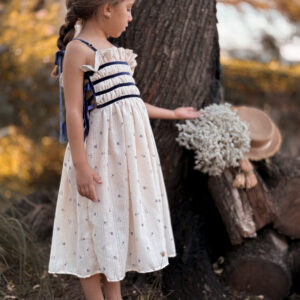 Vestido Orquídea Azul de Hija