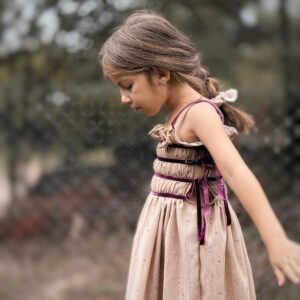 Vestido Orquídea Burgundy de Hija