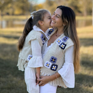 Chaleco Flor de la Trinidad Mom (por encargo)