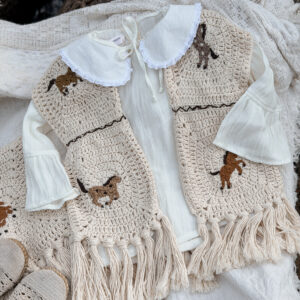 Chaleco Horses de Hija (por encargo)